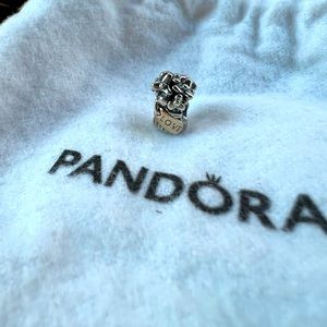 Pandora two tone Love bouquet charm